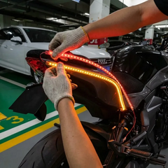 Cuerpo de silicona flexible.